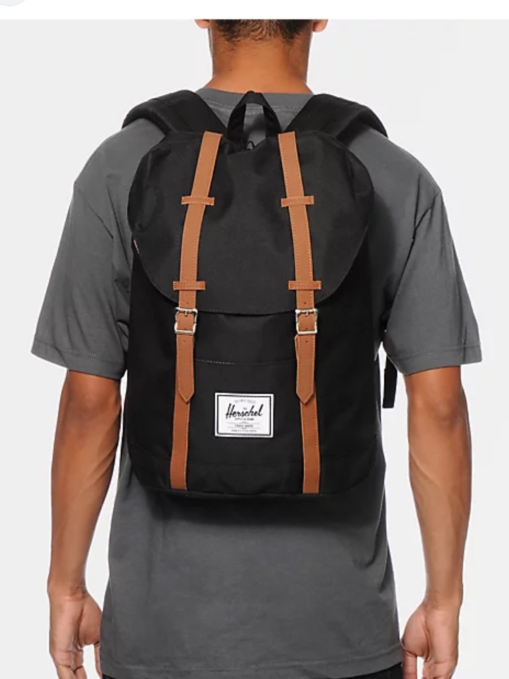 Herschel Retreat Backpack in Black